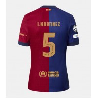 Billiga Barcelona Inigo Martinez #5 Hemma fotbollskläder 2024-25 Kortärmad